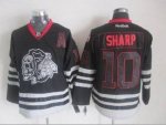 Jerseys Factory Cheap Blackhawks #10 Patrick Sharp New Black Ice