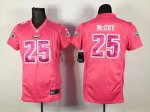 Jerseys Factory Cheap Nike Eagles #25 LeSean McCoy Pink Sweethea