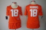 Jerseys Factory Cheap Nike Broncos #18 Peyton Manning Orange Tea