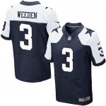 Jerseys Factory Cheap Nike Cowboys #3 Brandon Weeden Navy Blue T