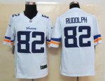 Jerseys Factory Cheap Nike Vikings #82 Kyle Rudolph White Men's