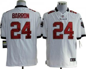 Jerseys Factory Cheap Nike Buccaneers #24 Mark Barron White Men'