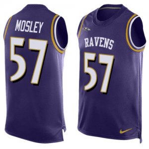 Jerseys Factory Cheap Nike Ravens #57 C.J. Mosley Purple Team Co