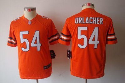 Jerseys Factory Cheap Nike Bears #54 Brian Urlacher Orange Alter
