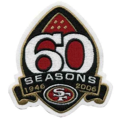 Jerseys Factory Cheap Stitched San Francisco 49ers 60th Season J