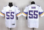Jerseys Factory Cheap Nike Vikings #55 Anthony Barr White Men's