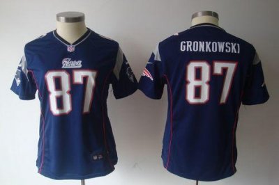 Jerseys Factory Cheap Nike Patriots #87 Rob Gronkowski Navy Blue