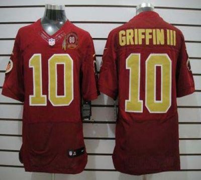 Jerseys Factory Cheap Nike Redskins #10 Robert Griffin III Red(G