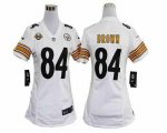 Jerseys Factory Cheap Nike Steelers #84 Antonio Brown White With