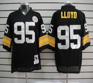 Jerseys Factory Cheap Mitchell And Ness Steelers #95 Greg Lloyd