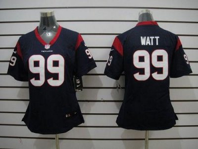 Jerseys Factory Cheap Nike Texans #99 J.J. Watt Navy Blue Team C