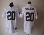 Jerseys Factory Cheap Nike Raiders #20 Darren McFadden White Men