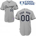 Jerseys Factory Cheap White Sox Personalized Authentic Grey Base