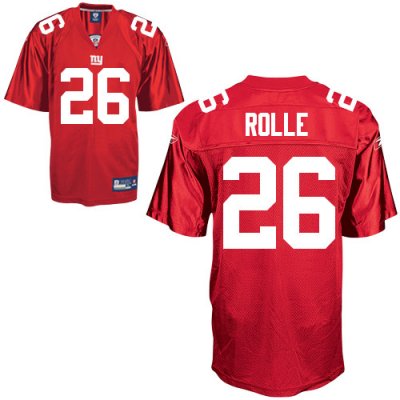Jerseys Factory Cheap Giants #26 Antrel Rolle Red Stitched NFL J