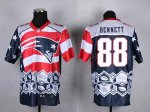Jerseys Factory Cheap Nike Patriots #88 Martellus Bennett Navy B