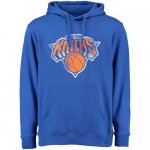 Jerseys Factory Cheap New York Knicks Distressed Hoodie Blue