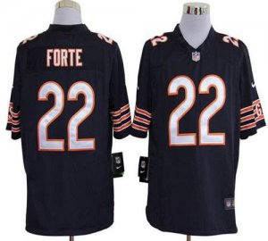 Jerseys Factory Cheap Nike Bears #22 Matt Forte Navy Blue Team C
