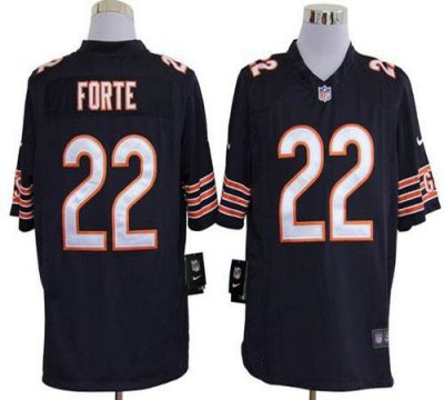 Jerseys Factory Cheap Nike Bears #22 Matt Forte Navy Blue Team C