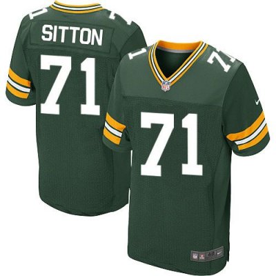 Jerseys Factory Cheap Nike Packers #71 Josh Sitton Green Team Co