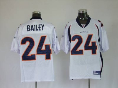 Jerseys Factory Cheap Broncos #24 Champ Bailey White Stitched NF