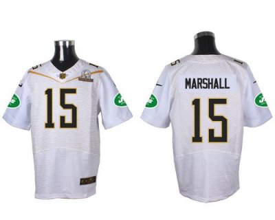 Jerseys Factory Cheap Nike Jets #15 Brandon Marshall White 2016