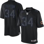 Jerseys Factory Cheap Nike Bears #34 Walter Payton Black Men's E