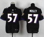 Jerseys Factory Cheap Nike Ravens #57 C.J. Mosley Black Alternat