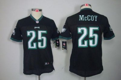 Jerseys Factory Cheap Nike Eagles #25 LeSean McCoy Black Alterna