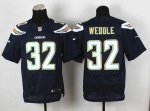 Jerseys Factory Cheap Nike Chargers #32 Eric Weddle Navy Blue Te