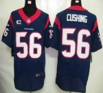 Jerseys Factory Cheap Nike Texans #56 Brian Cushing Navy Blue Te