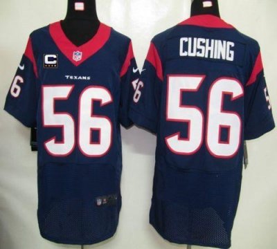 Jerseys Factory Cheap Nike Texans #56 Brian Cushing Navy Blue Te