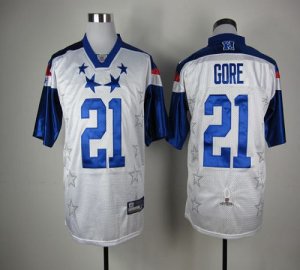 Jerseys Factory Cheap 49ers #21 Frank Gore White 2012 Pro Bowl S