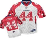 Jerseys Factory Cheap Colts #44 Dallas Clark Red 2010 Pro Bowl S