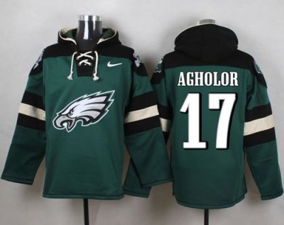 Jerseys Factory Cheap Nike Eagles #17 Nelson Agholor Midnight Gr
