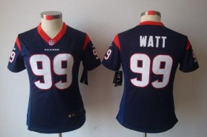 Jerseys Factory Cheap Nike Texans #99 J.J. Watt Navy Blue Team C