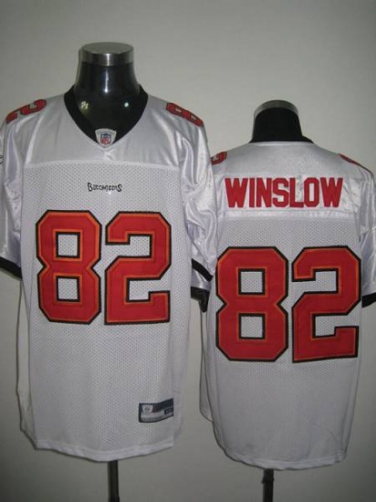 Jerseys Factory Cheap Buccaneers #82 Kellen Winslow Stitched Whi - Click Image to Close