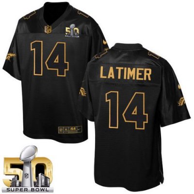 Jerseys Factory Cheap Nike Broncos #14 Cody Latimer Black Super