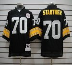 Jerseys Factory Cheap Mitchell And Ness Steelers #70 Ernie Staut