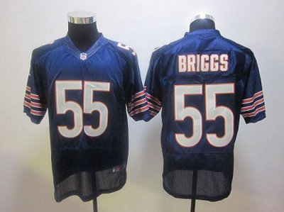 Jerseys Factory Cheap Nike Bears #55 Lance Briggs Blue Stitched