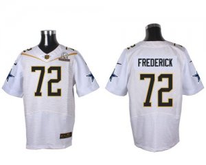 Jerseys Factory Cheap Nike Cowboys #72 Travis Frederick White 20