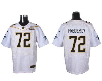 Jerseys Factory Cheap Nike Cowboys #72 Travis Frederick White 20