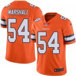 Jerseys Factory Cheap Nike Broncos #54 Brandon Marshall Orange M