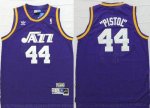 Jerseys Factory Cheap Jazz #44 Pete Maravich Purple "Pistol" Sou