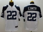 Jerseys Factory Cheap Nike Cowboys #22 Emmitt Smith White Thanks