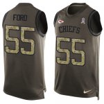 Jerseys Factory Cheap Nike Chiefs #55 Dee Ford Green Men's Stitc