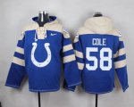 Jerseys Factory Cheap Nike Colts #58 Trent Cole Royal Blue Playe