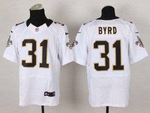 Jerseys Factory Cheap Nike Saints #31 Jairus Byrd White Men's St