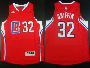 Jerseys Factory Cheap Clippers #32 Blake Griffin Stitched Red NB