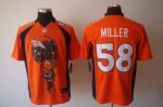 Jerseys Factory Cheap Nike Broncos #58 Von Miller Orange Team Co