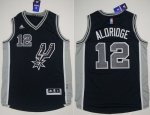 Jerseys Factory Cheap Spurs #12 LaMarcus Aldridge Black New Road